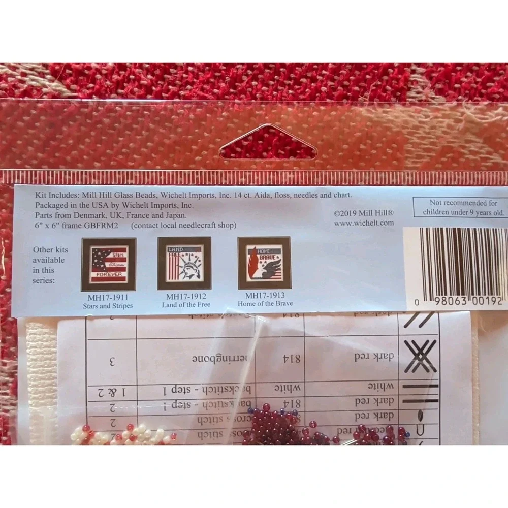 New Vintage Patriotic Quartet Life Liberty 5x5